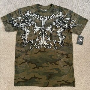 Men’s Affliction Jump Tee - Size Large